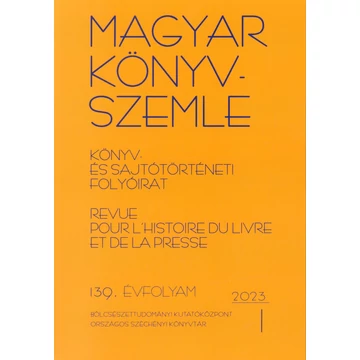 Magyar Könyvszemle 2023/1