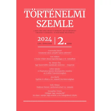 Történelmi Szemle 2024/2 Történelmi Szemle 2024/2
