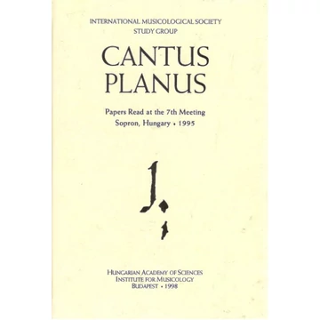 Cantus Planus [1995]