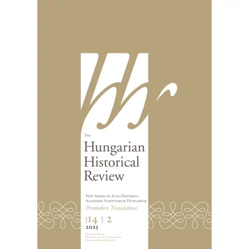 Hungarian Historical Review 2025/2