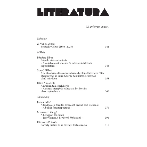 Literatura 2025/4