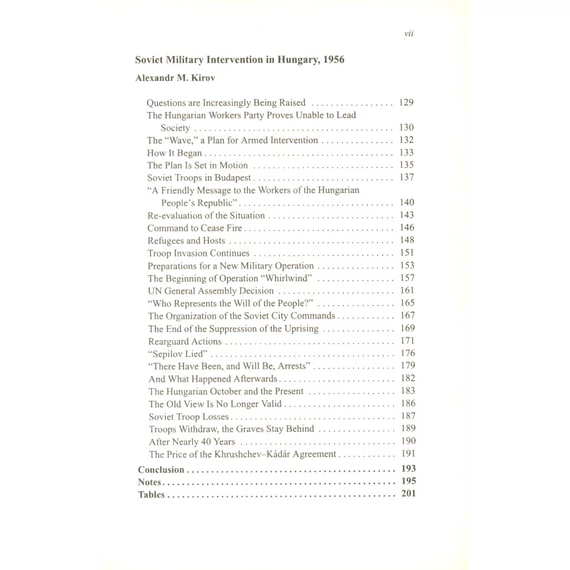 Soviet Military Intervention in Hungary 1956