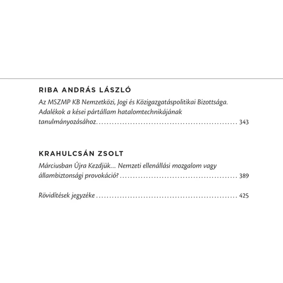 Az állampárt biztonsága
