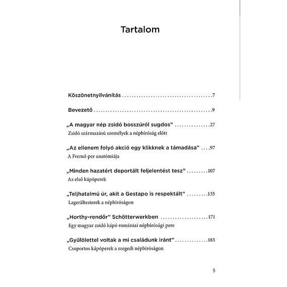 Kápók a múlt fogságában