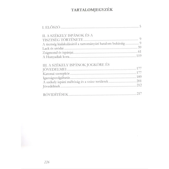 A székely ispáni méltóság története a kezdetektől 1467-ig