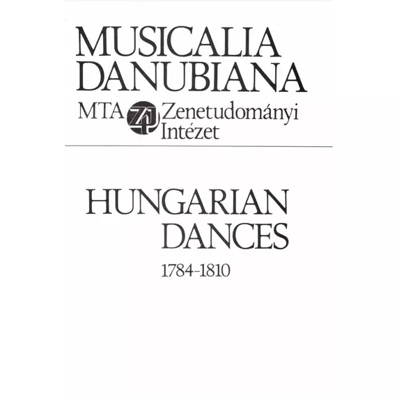 Hungarian Dances 1784–1810