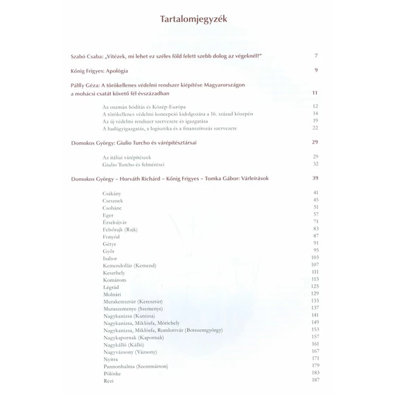 Magyar várak a török korban