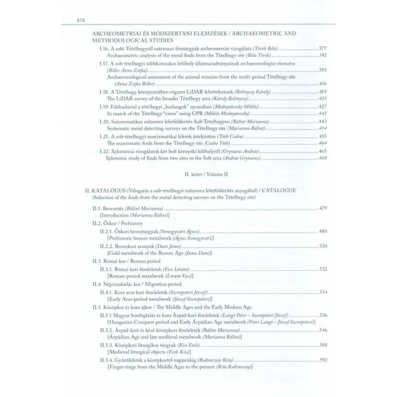 Castrum Tetel Program II.