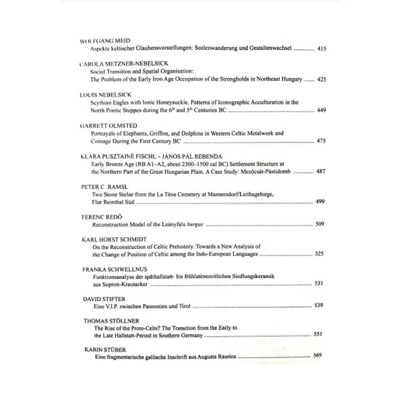 Archaeological, Cultural and Linguistic Heritage