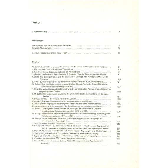 Mitteilungen des Archäologischen Instituts der Ungarischen Akademie der Wissenschaften 14, 1985