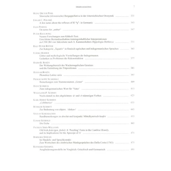 Studia Celtica et Indogermanica