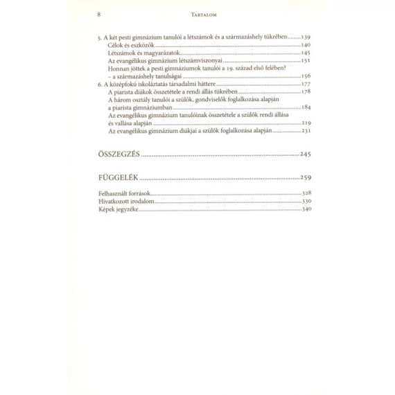 A középfokú oktatás felekezeti változatai és társadalmi háttere a 19. század első felében Pesten