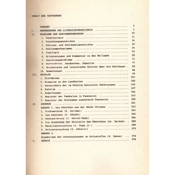 Antaeus. Mitteilungen des Archäologischen Instituts der Ungarischen Akademie der Wissenschaften 15/1986–I.