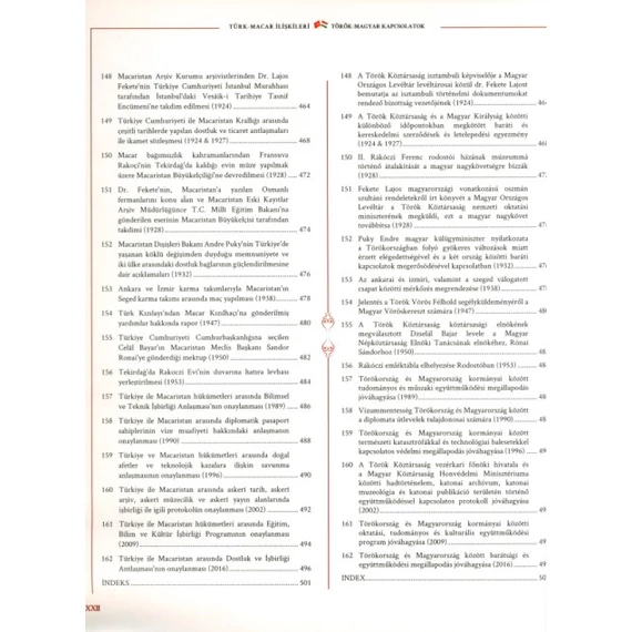 Arşiv belgelerine göre Osmanli'dan Günümüze türk–macar ilişkileri/Török–magyar kapcsolatok az Oszmán Birodalomtól napjainkig a levéltári dokumentumok tükrében [CD melléklettel]